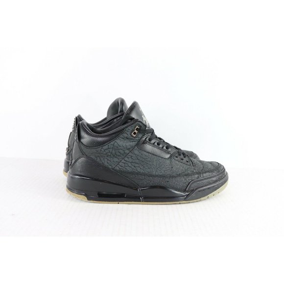 Nike Air Jordan Retro 3 2011 Black Flip Shoes Sneakers 315767-001 main image 7